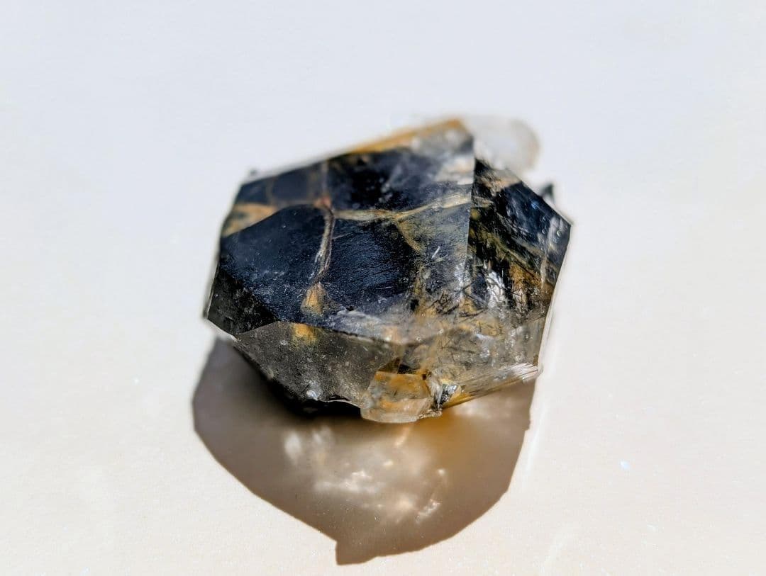 パキスタン産 ディラン テンペスト クォーツ リモナイト トルマリン 水晶