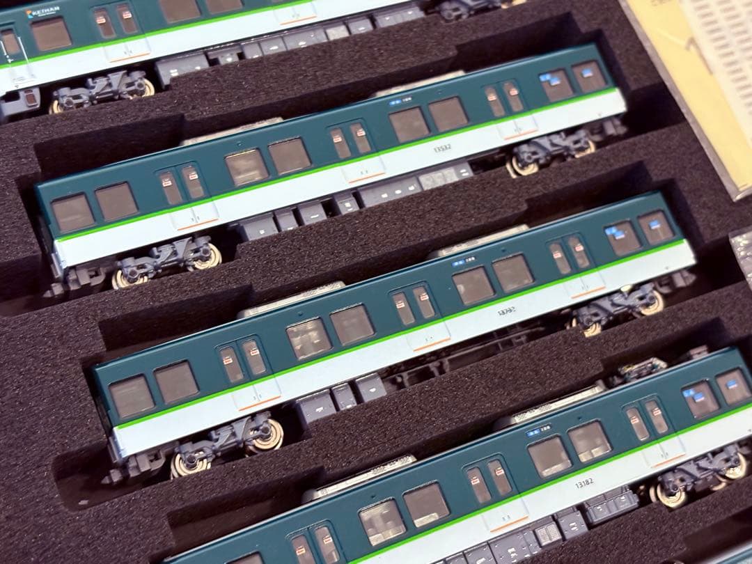 鉄コレ 京阪13000系 各種インレタ貼り付け ６両セット