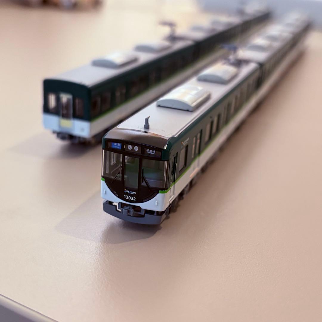 鉄コレ 京阪13000系 各種インレタ貼り付け ６両セット