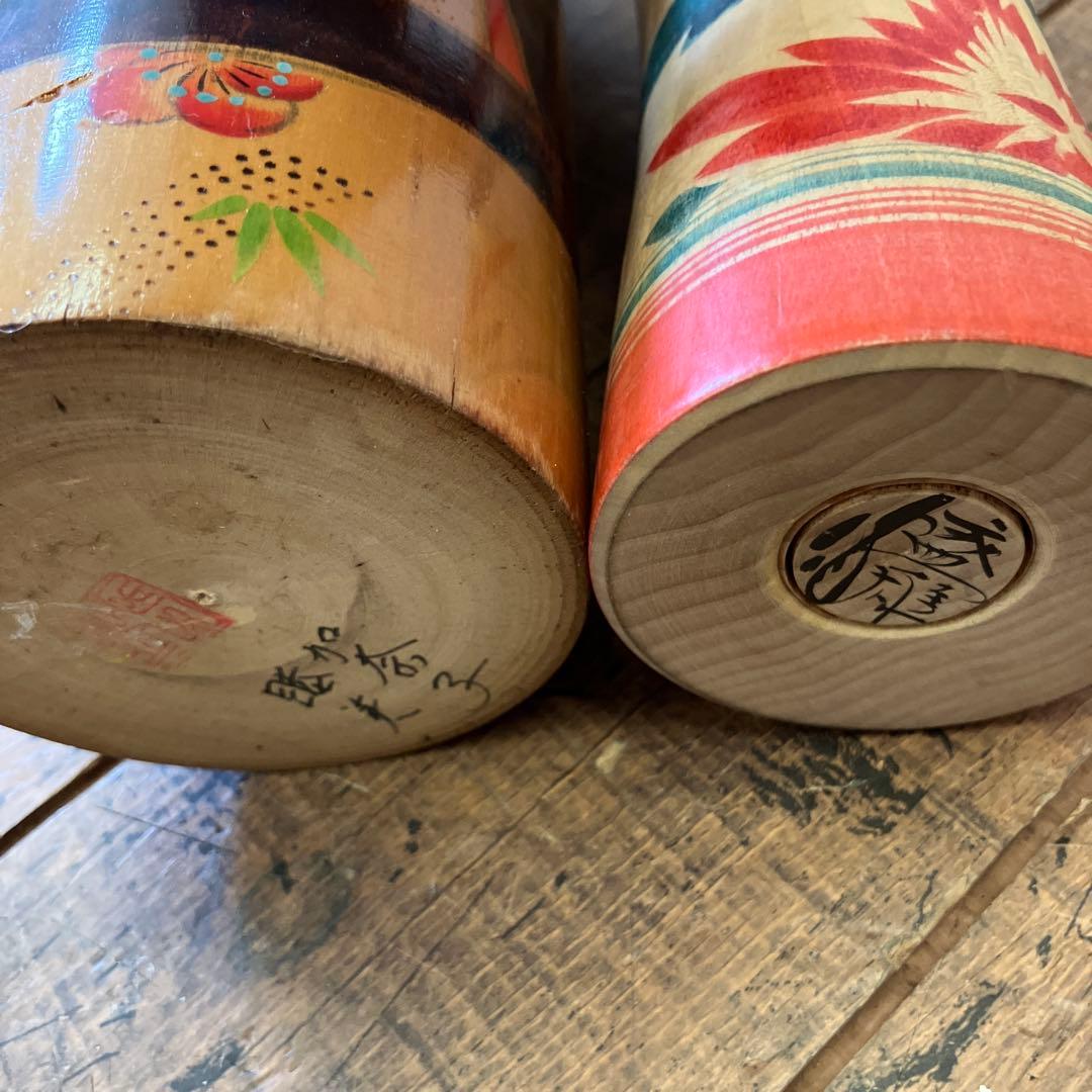 昭和レトロ 伝統的な木製こけしコレクション こけし 小芥子 まとめ売り 置物