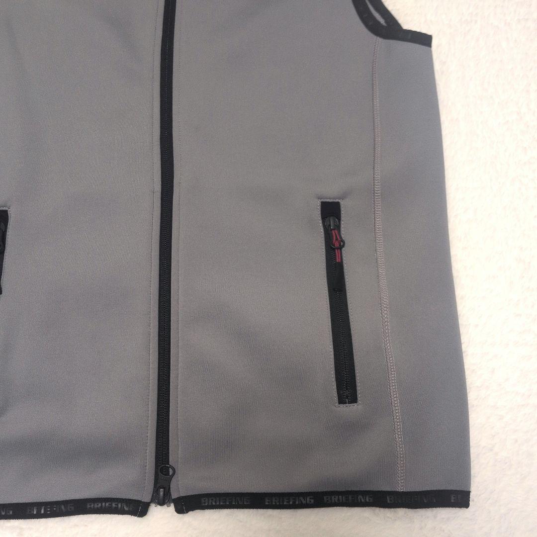 BRIEFING ベスト 3Dロゴ ストレッチ素材 ブリーフィング 男女兼用 S