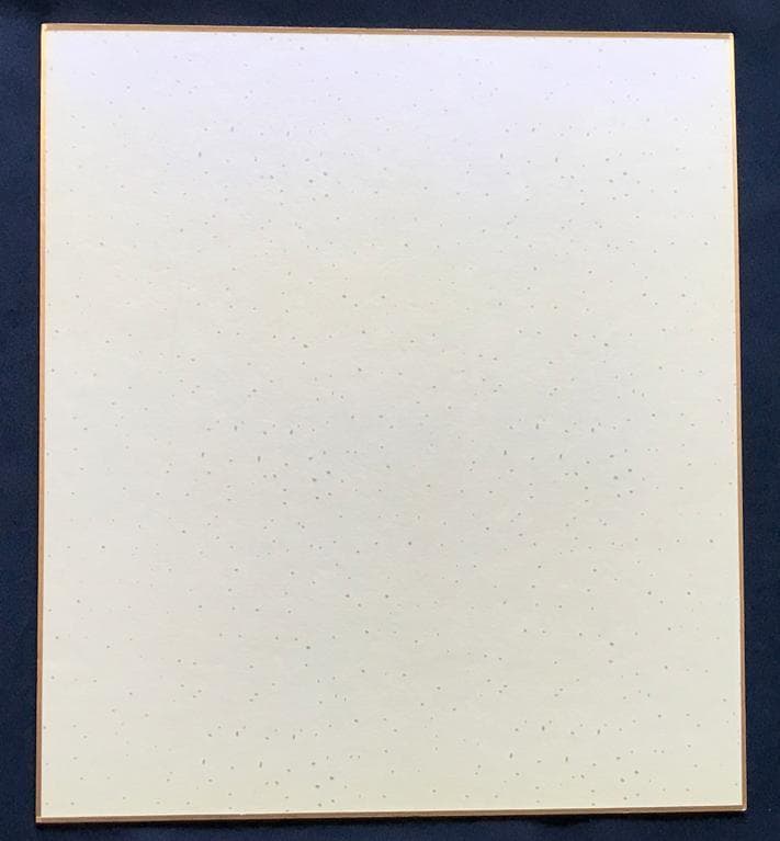 ☆ZARD 坂井泉水　直筆「色紙」