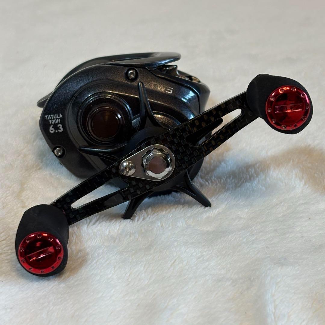 US ダイワ タトゥーラ TWS 100H 6.3 ベイト リール 右巻