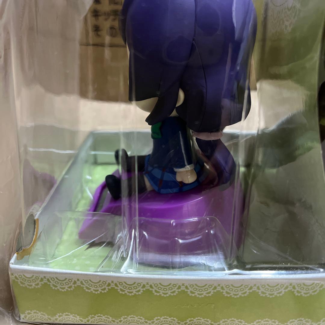 デフォルメフィギュア 紫色 キャラクター ラブ❤️ライブ　ゆらゆらソーラー