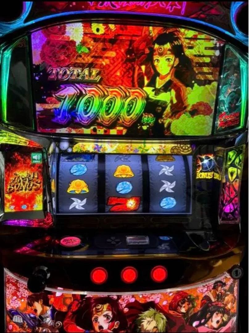 甲鉄城のカバネリスロット実機　スロット専用台セット　直接引き取りのみ