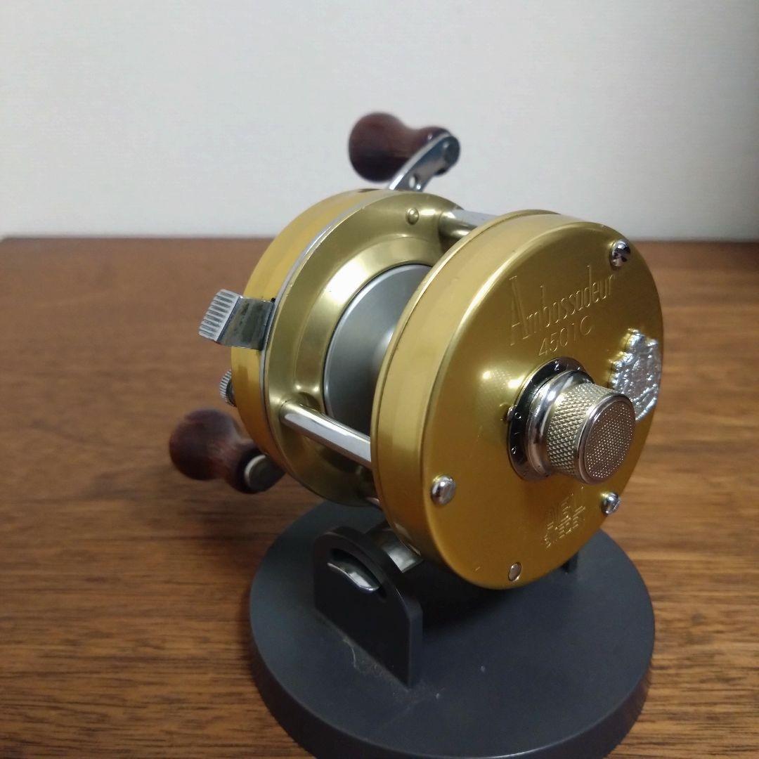 ABU アブガルシア アンバサダー 4501C クラシックゴールド 左巻き