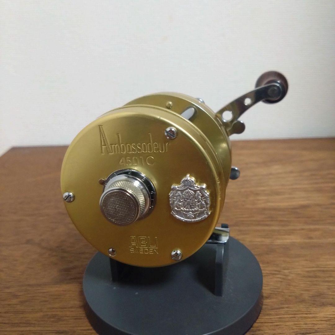 ABU アブガルシア アンバサダー 4501C クラシックゴールド 左巻き