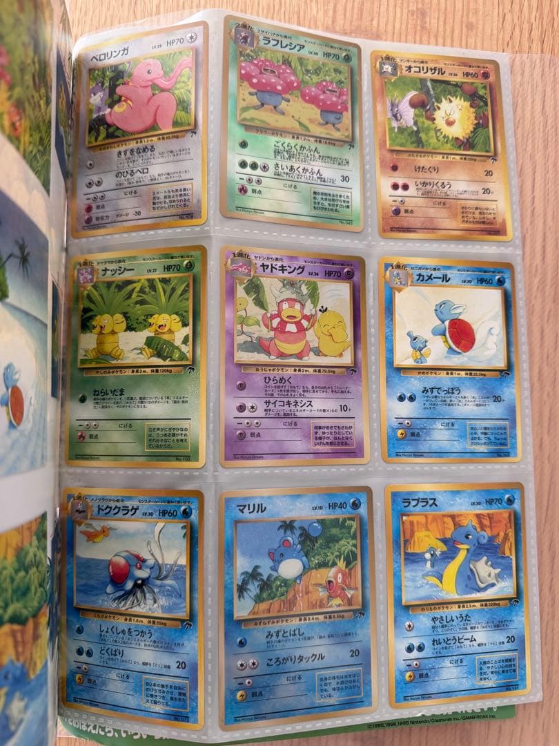 旧裏　ポケモンカード　レインボーアイランド　トロピカルアイランド　全１８枚セット