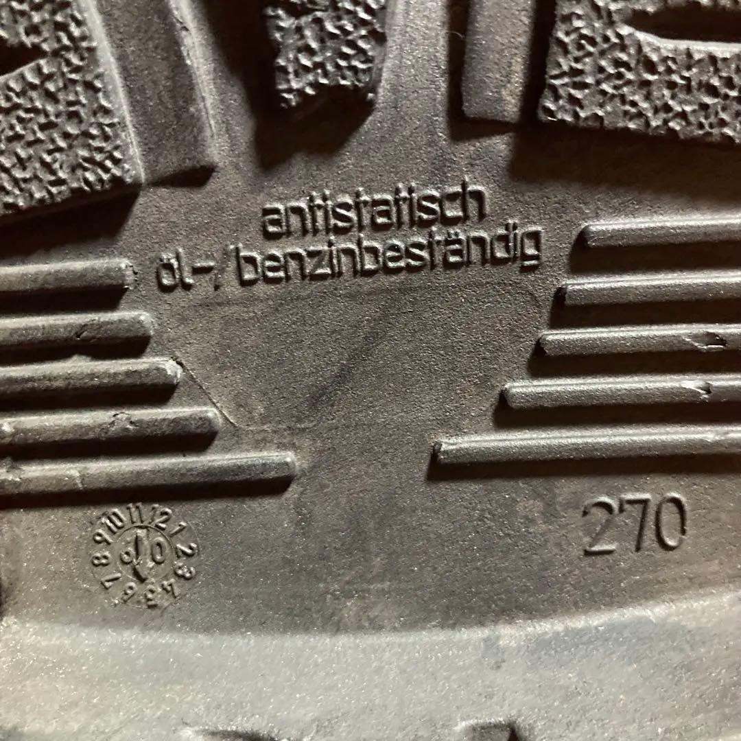 BW ドイツ連邦軍M2000レザーブーツ 27cm 実物低使用美品