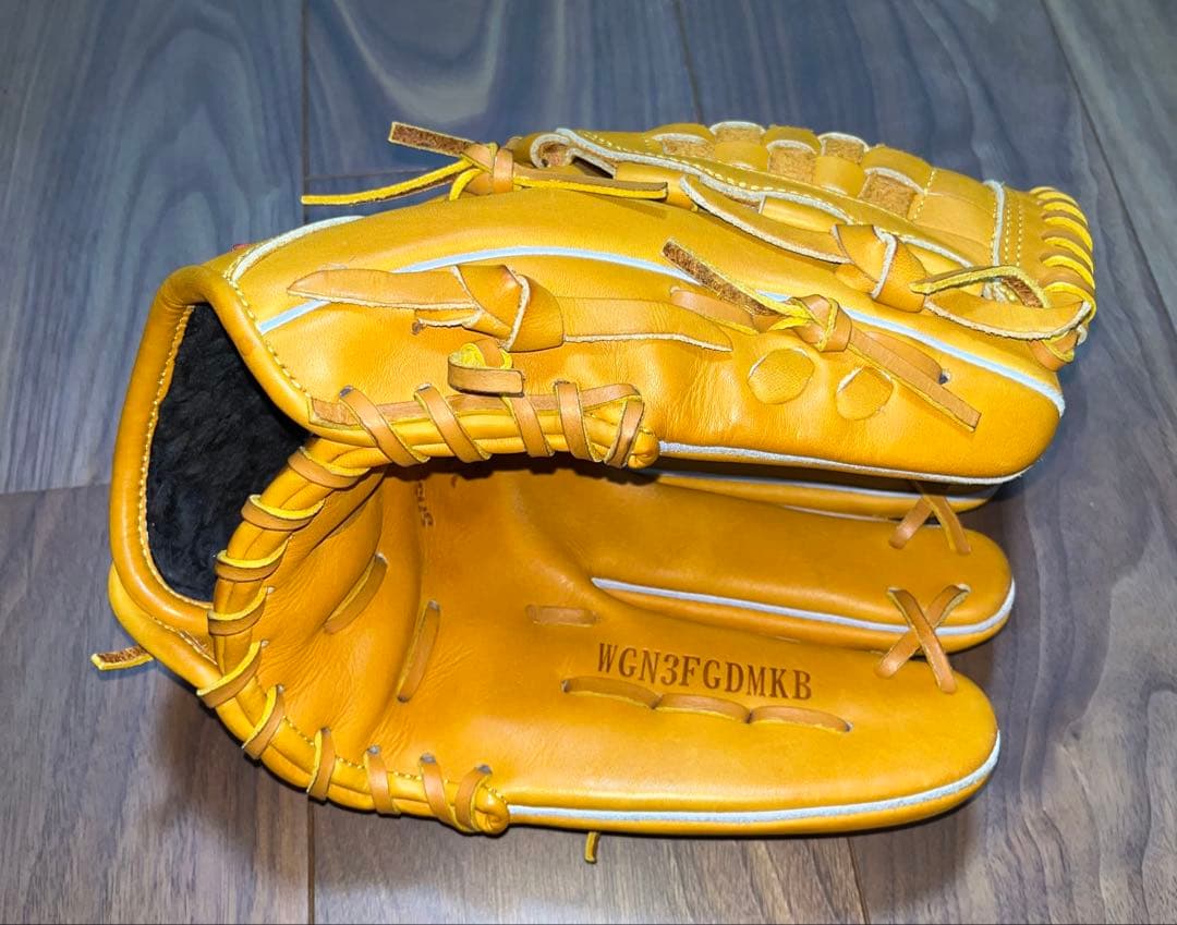 <軟式投手・内野用グラブ/使用僅少> ワールドペガサス 桑田真澄モデル