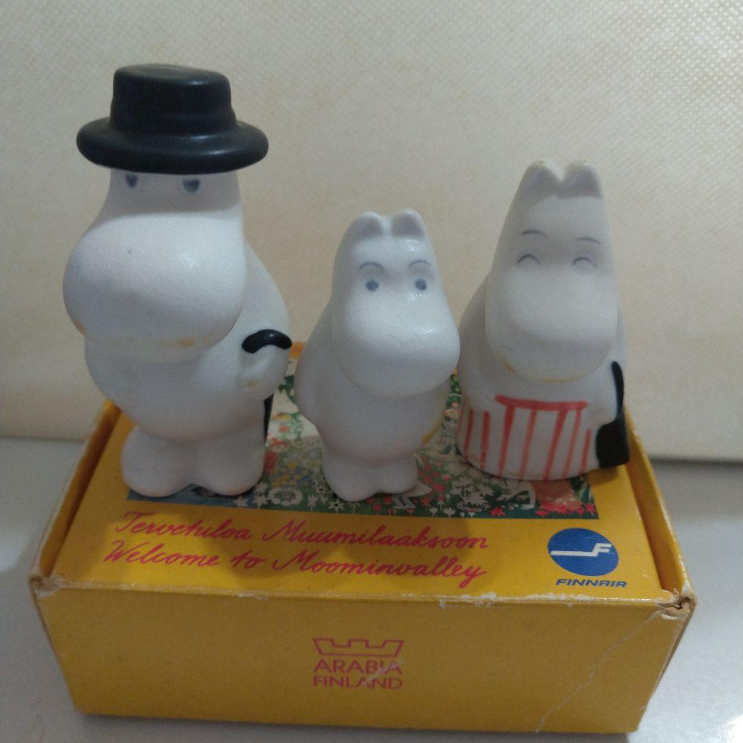 ムーミンアラビアフィギュア３体セット