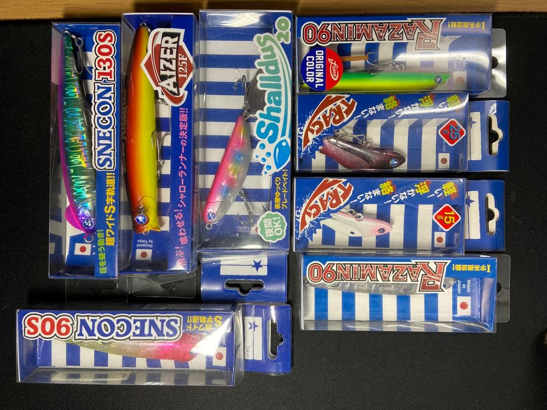 豪華おまけ付き BlueBlueルアーセット オリカラ