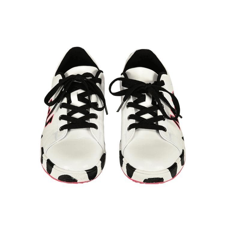 MU SPORTS ◆ダルメシアン柄スパイクレスシューズ 23.5 WH