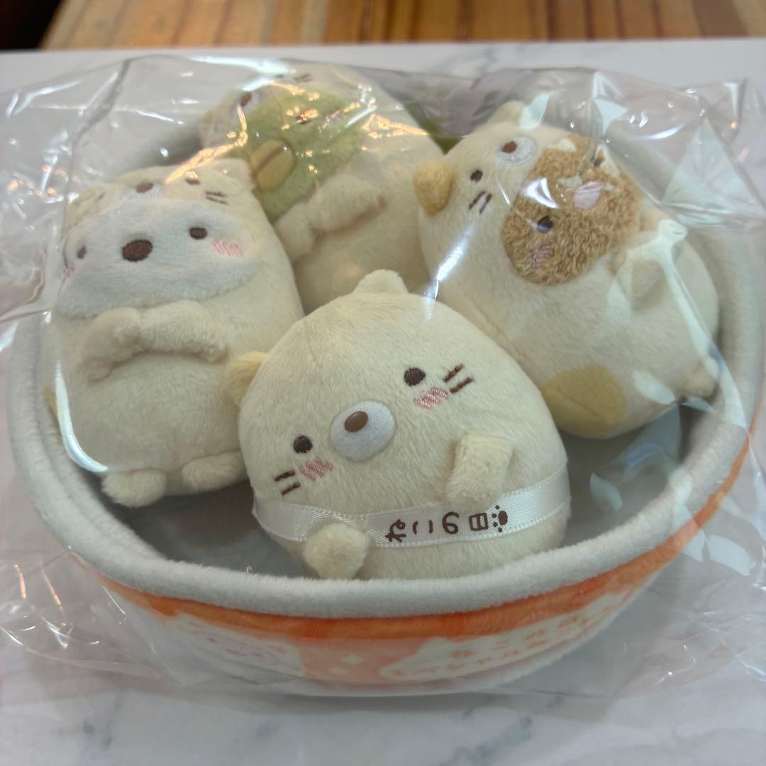 すみっコぐらし ねこの日スペシャルぬいぐるみセット てのりぬいぐるみ 受注生産