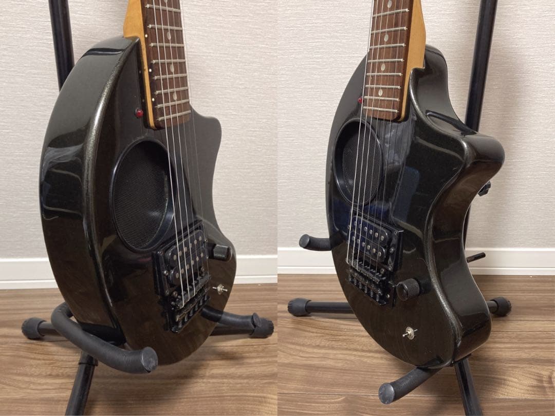 ほぼ新品 FERNANDES ZO-3 T 芸達者 黒 付属品全て有り 弦新品