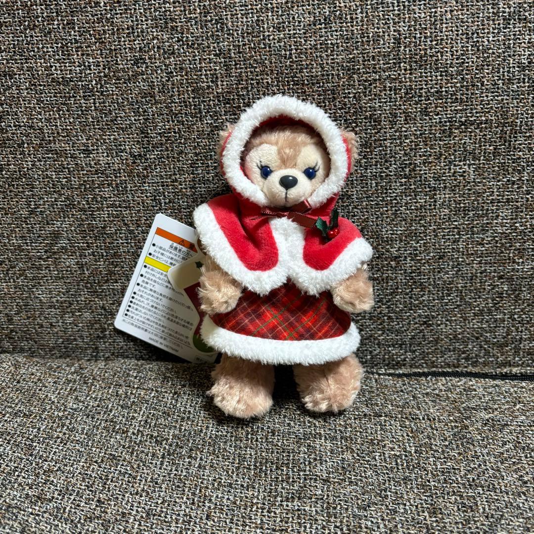 ダンシングスノーフレークス　オルメル　ダッフィー　ぬいぐるみバッジ　クリスマス