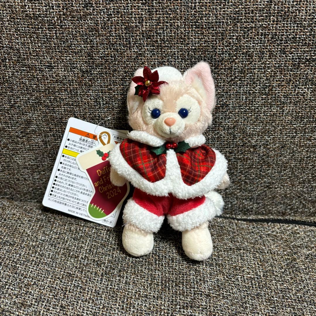 ダンシングスノーフレークス　オルメル　ダッフィー　ぬいぐるみバッジ　クリスマス