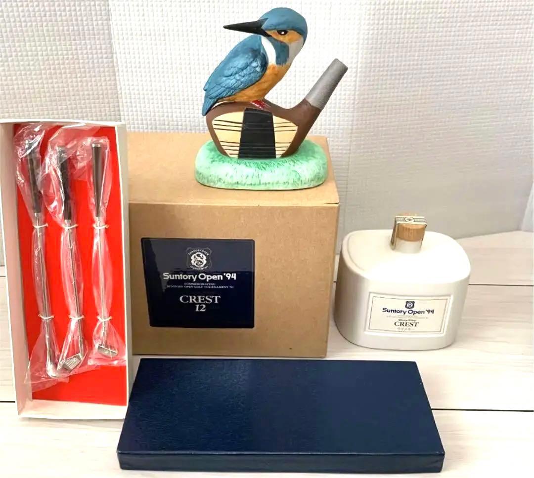 【古酒】サントリークレスト12年サントリーオープン'94 記念ボトル