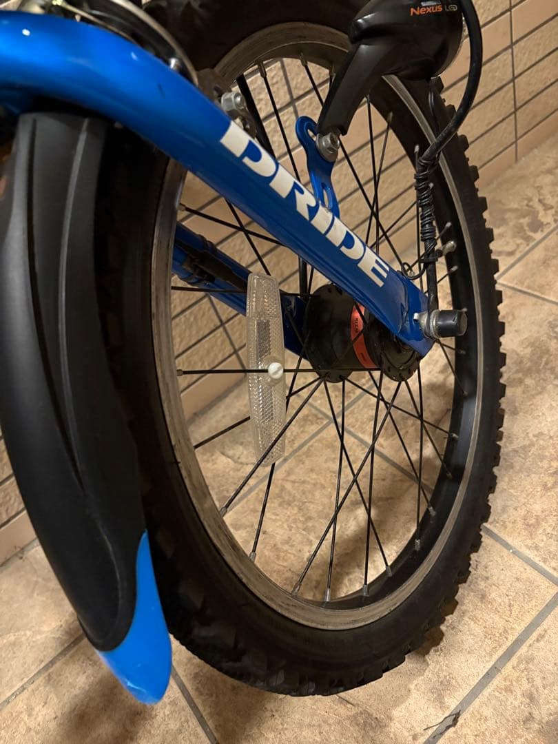 自転車 ブルー　20インチ 直接引取希望