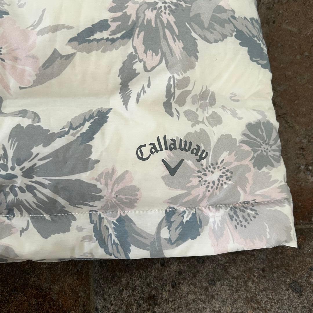 Callaway花柄　セットアップ　ダウン　スカート 総柄　上下セット