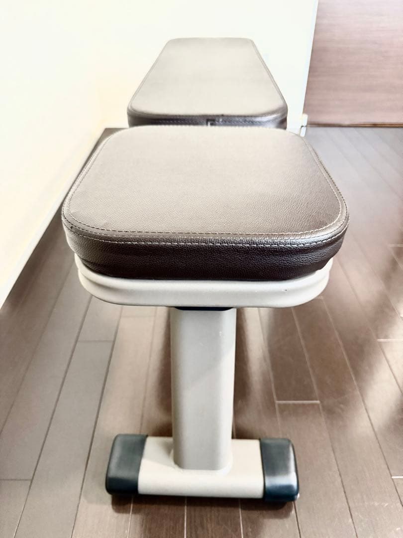 リーディングエッジ マルチポジションフラットベンチ ハイグレードモデル ブラウン