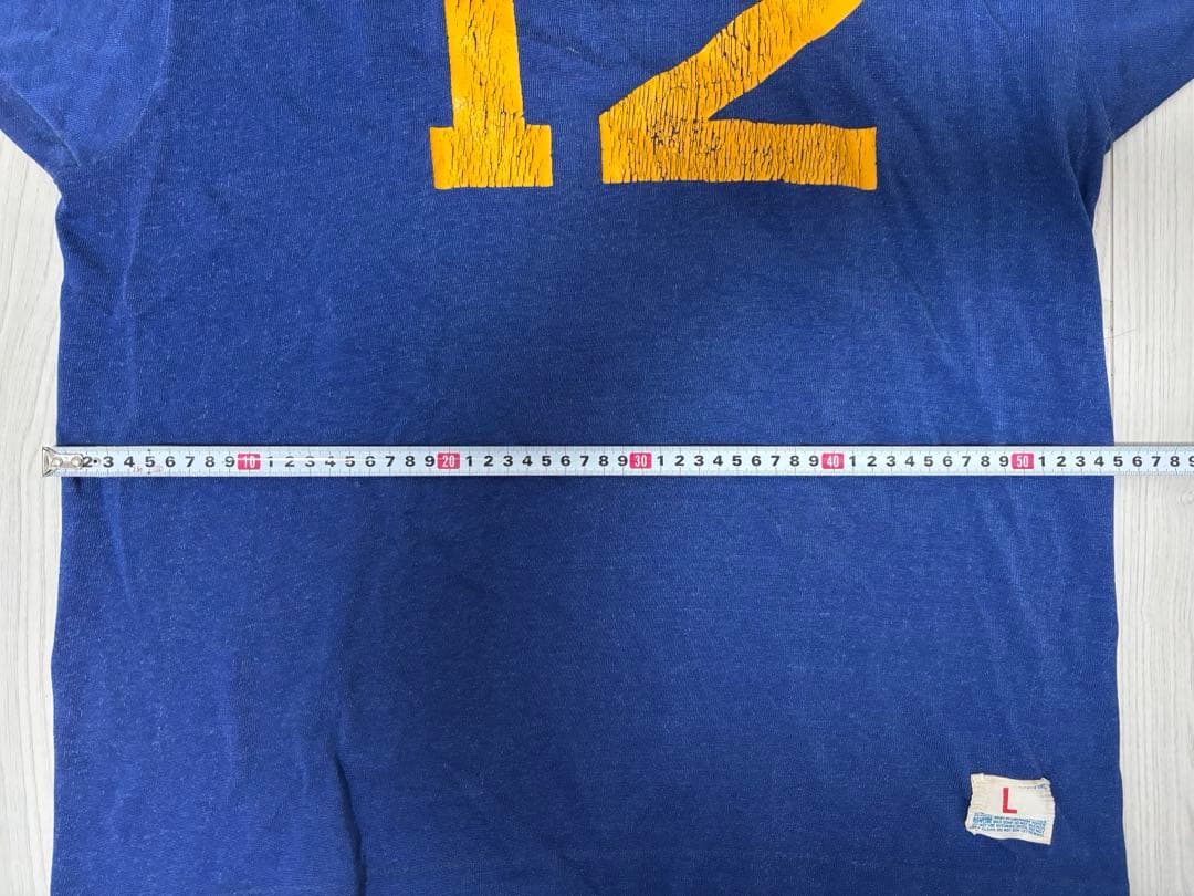 チャンピオン　フットボールシャツ