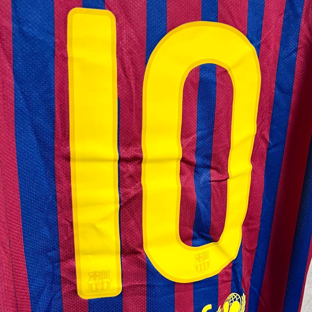 【新品/タグ付き】11/12 FCバルセロナ ♯10 メッシ【Mサイズ】ホーム
