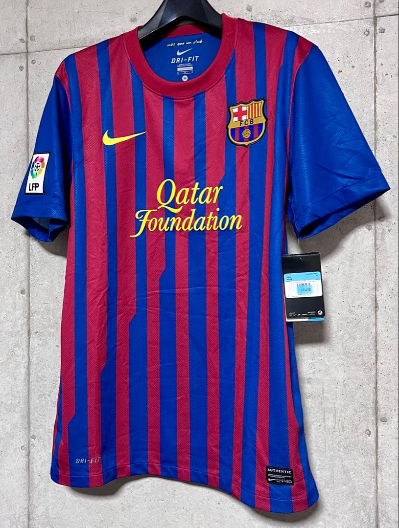 【新品/タグ付き】11/12 FCバルセロナ ♯10 メッシ【Mサイズ】ホーム