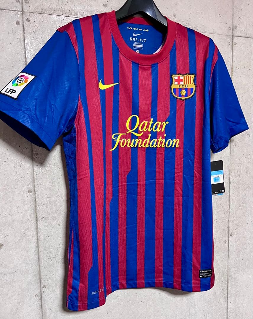 【新品/タグ付き】11/12 FCバルセロナ ♯10 メッシ【Mサイズ】ホーム