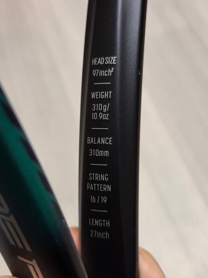 ラケット(硬式用) YONEX VCORE PRO 97 G3