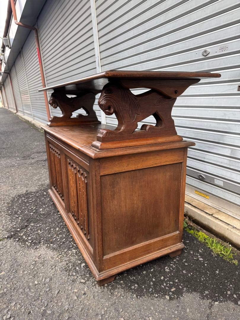 UKビンテージ Vintage モンクスベンチ