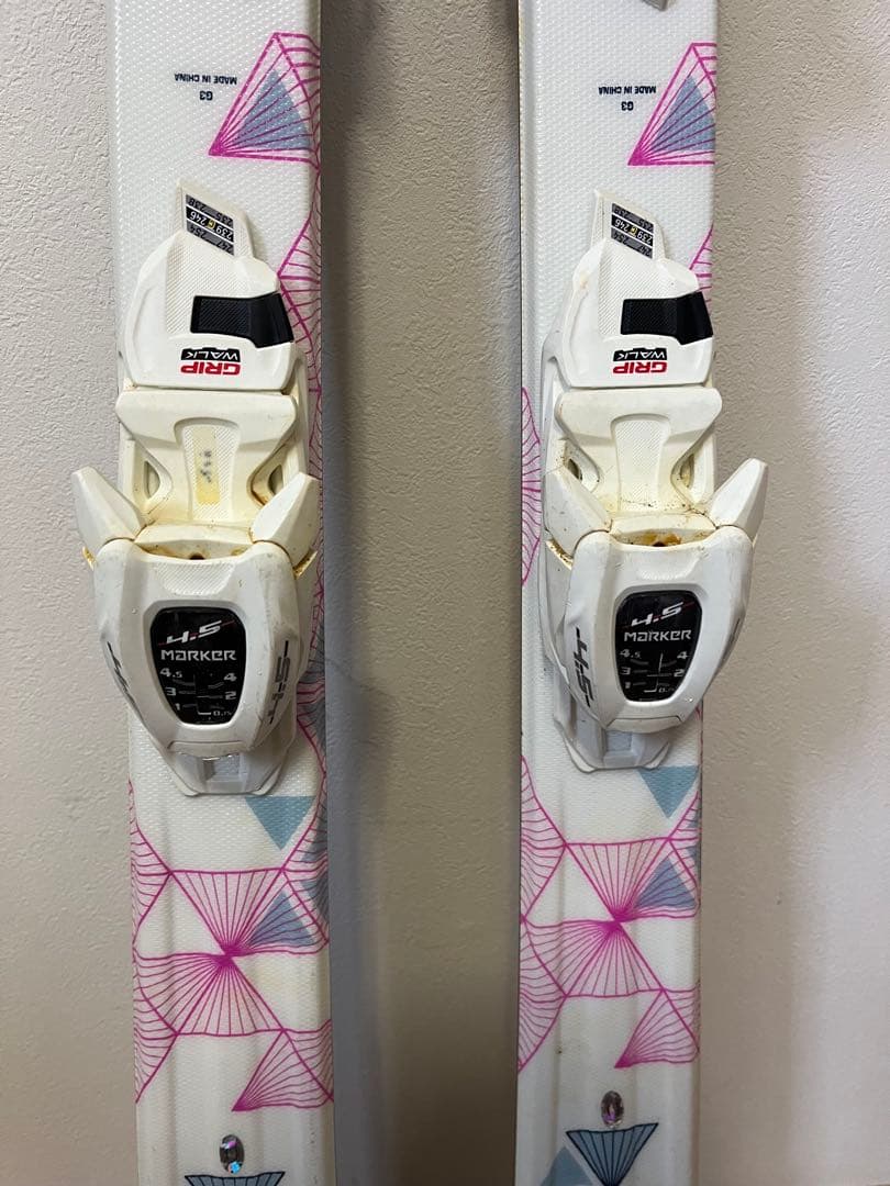 【スキー板セット】キッズジュニア VOLKL ［フォルクル］ピンク　120cm