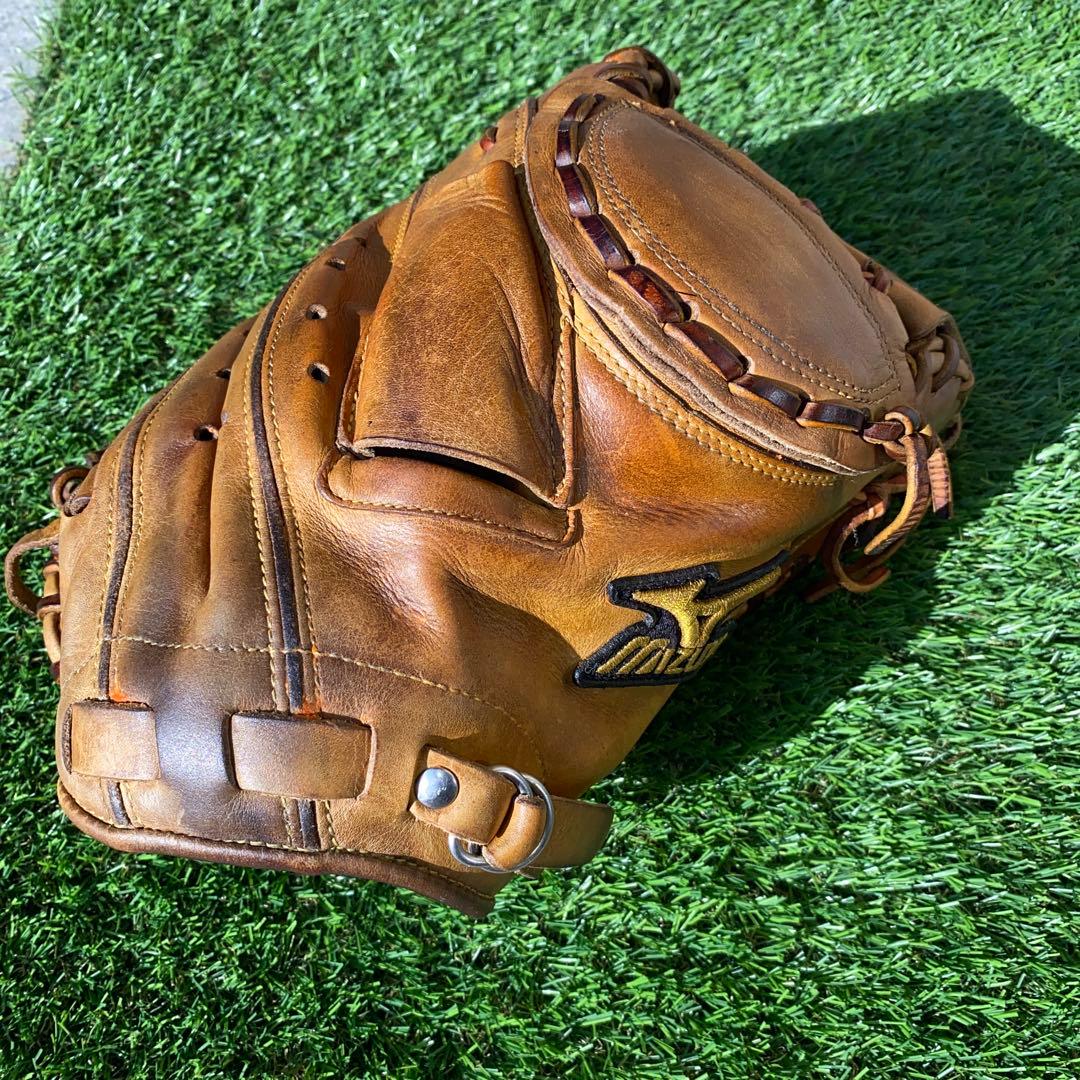 型良好　ミズノプロ硬式　キャッチャーミット