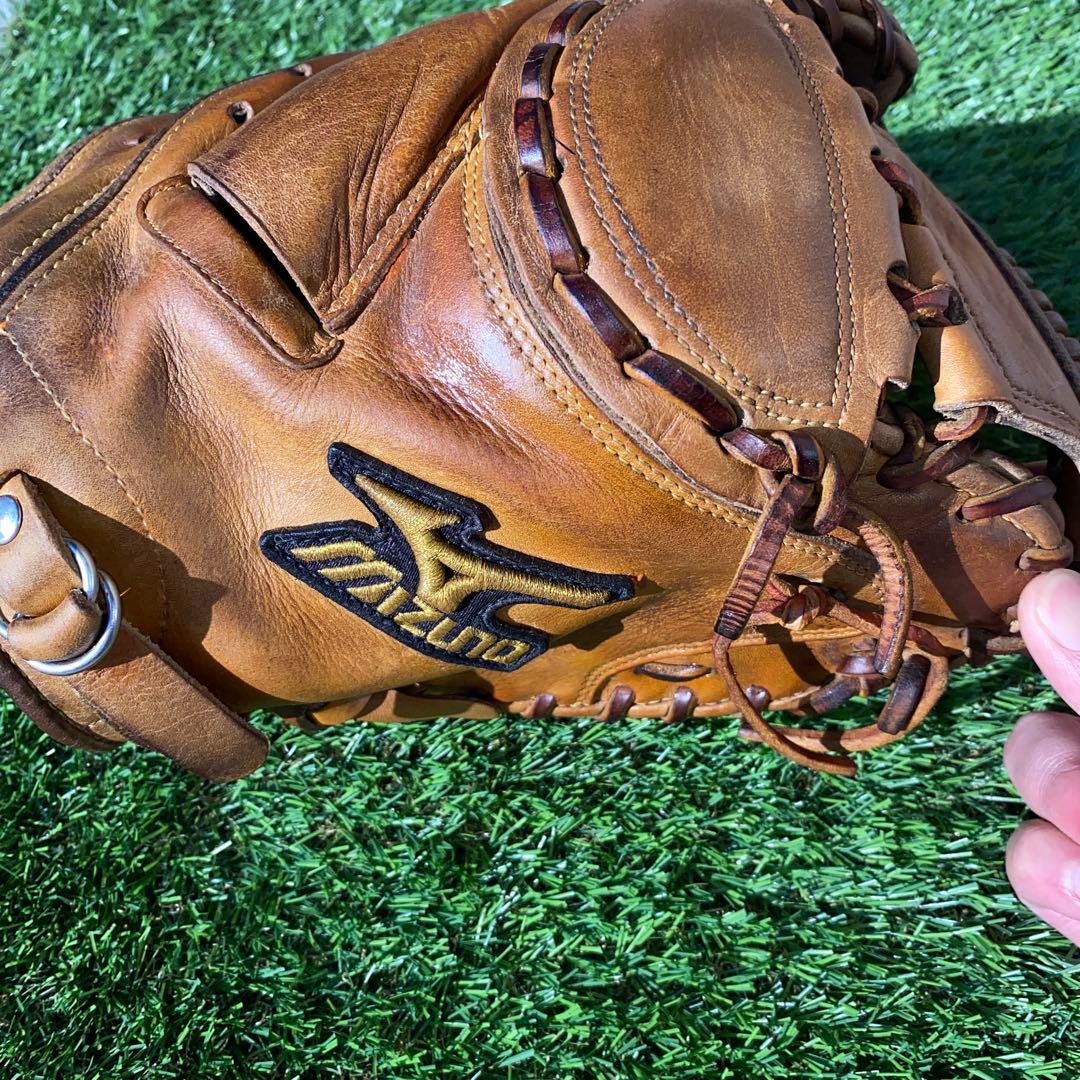 型良好　ミズノプロ硬式　キャッチャーミット