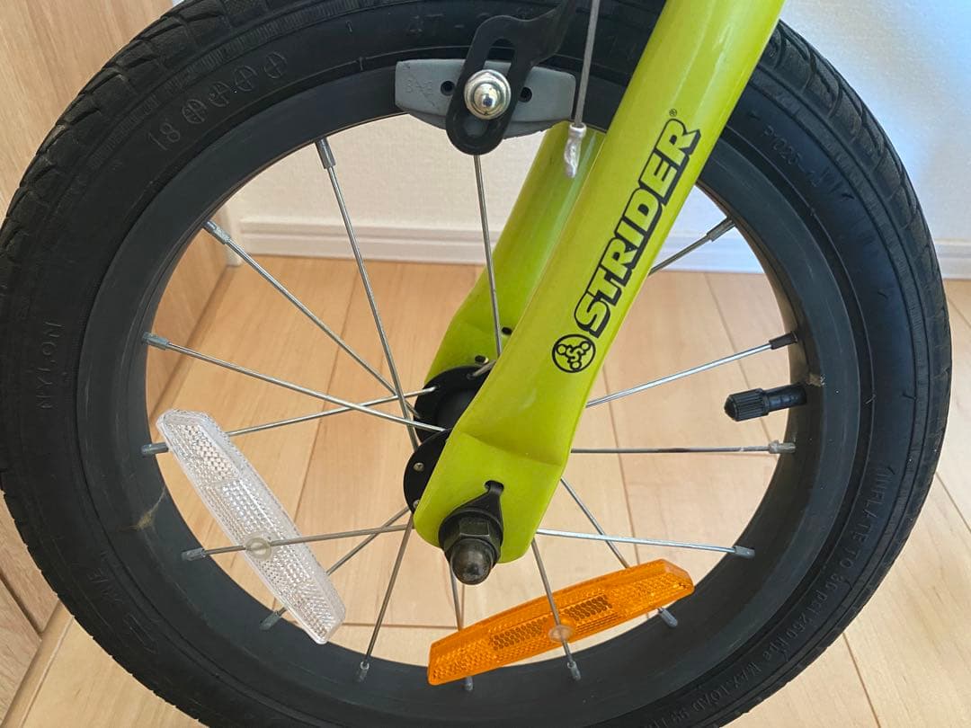 引き取り　STRIDER ストライダー 14X SPORT ライムイエロー