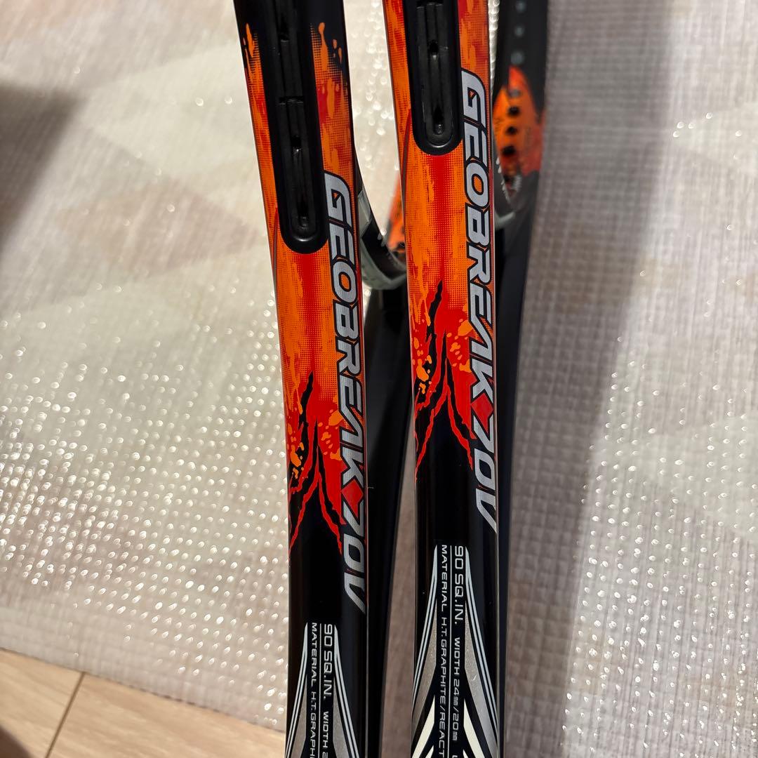 名器　YONEX　GEOBREAK ジオブレイク70Vテニスラケット 2本
