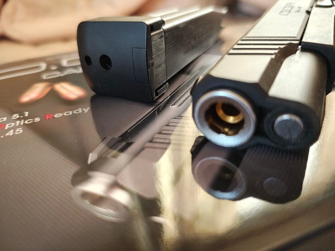 値下【新品同様】東京マルイ ハイキャパ D.O.R ガスブローバック スタンド付