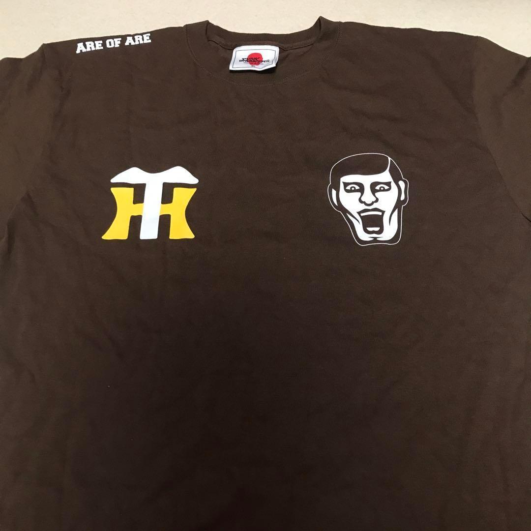 パンクドランカーズ XXL 阪神タイガース 優勝記念 未使用 Tシャツ 茶