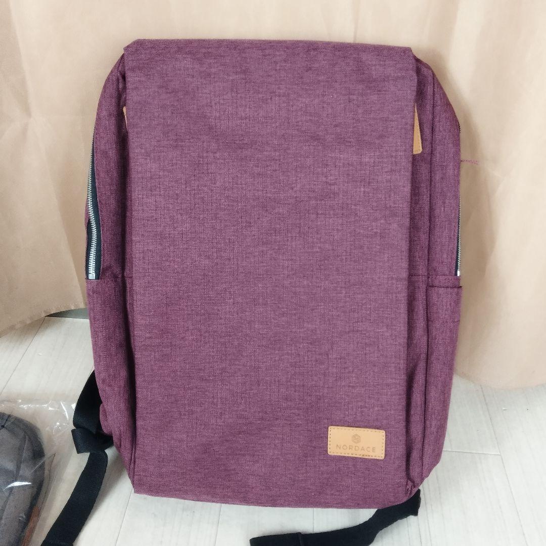 新品　nordace リュック　パッキングキューブ　他セット