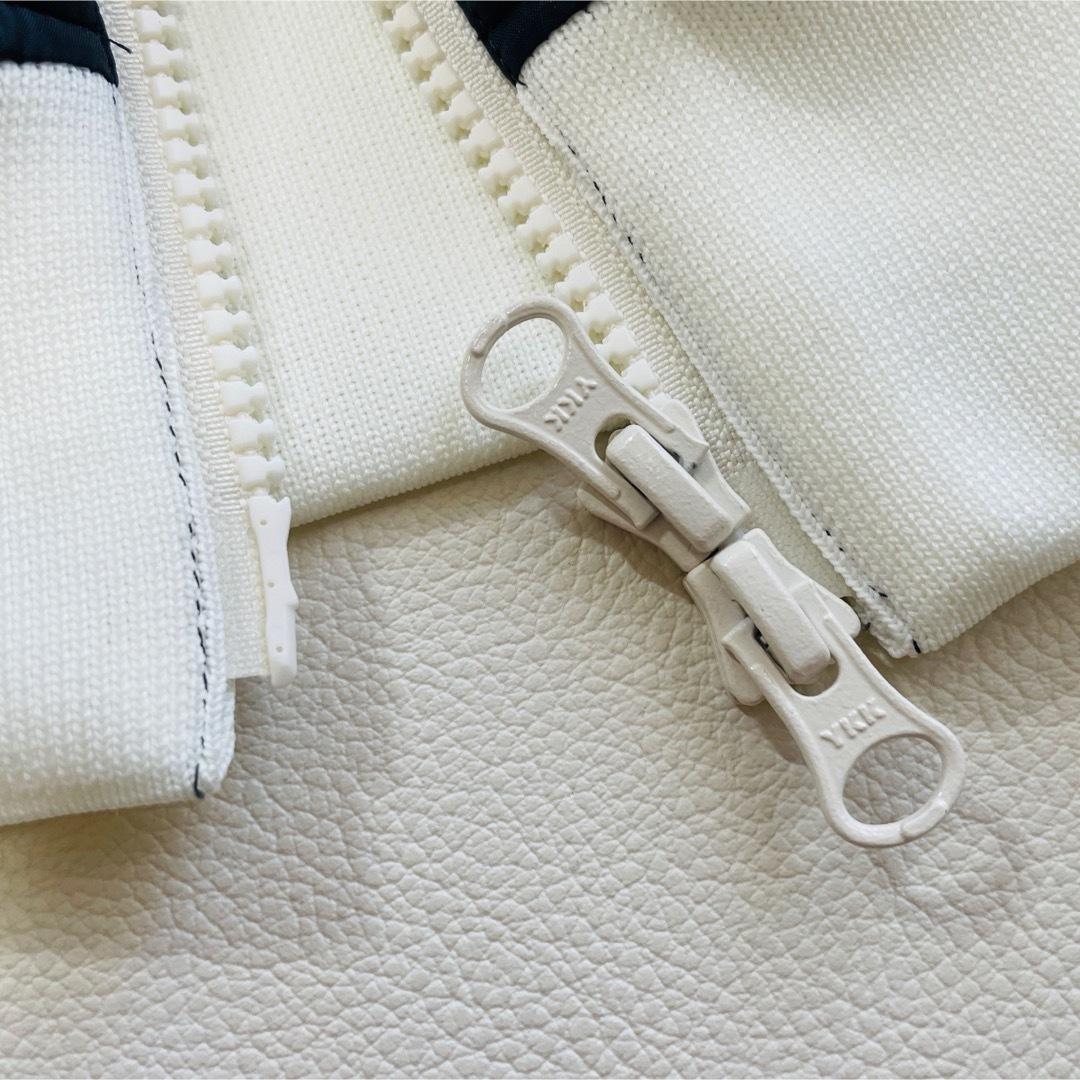 6638 ラフアンドスウェル　ジップアップジャケット　蓄熱　ロゴプリント