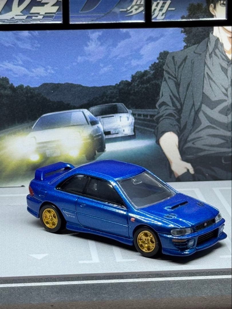 頭文字Dガレージディスプレイケースとトミカ5車セット