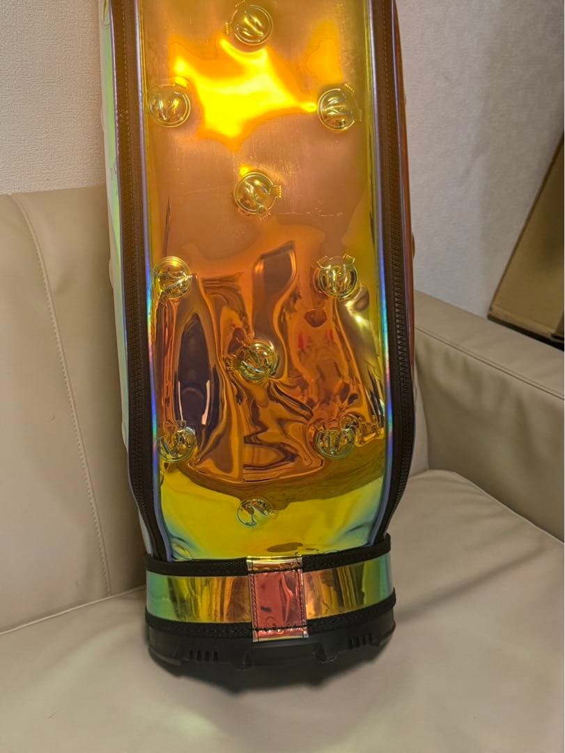 【送料込み】激レア非売品　ホンマ　スケルトンキャディバッグ 希少