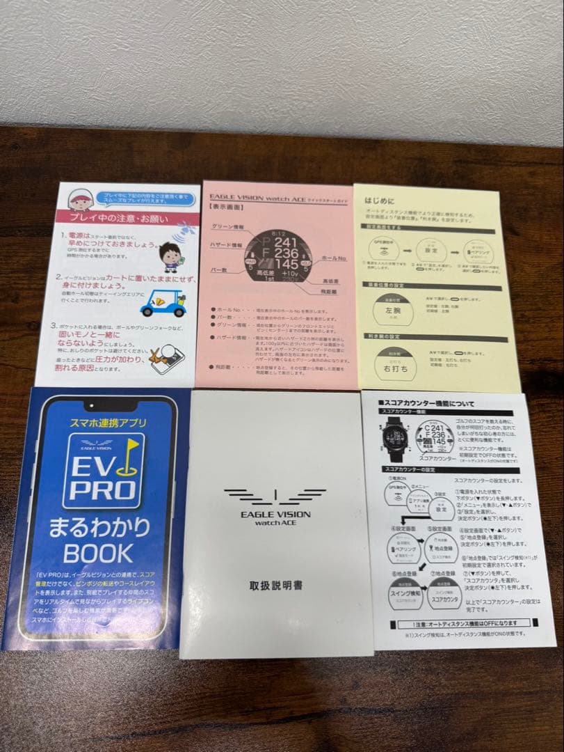 未使用 EAGLE VISION watch ACE EV933 Type W