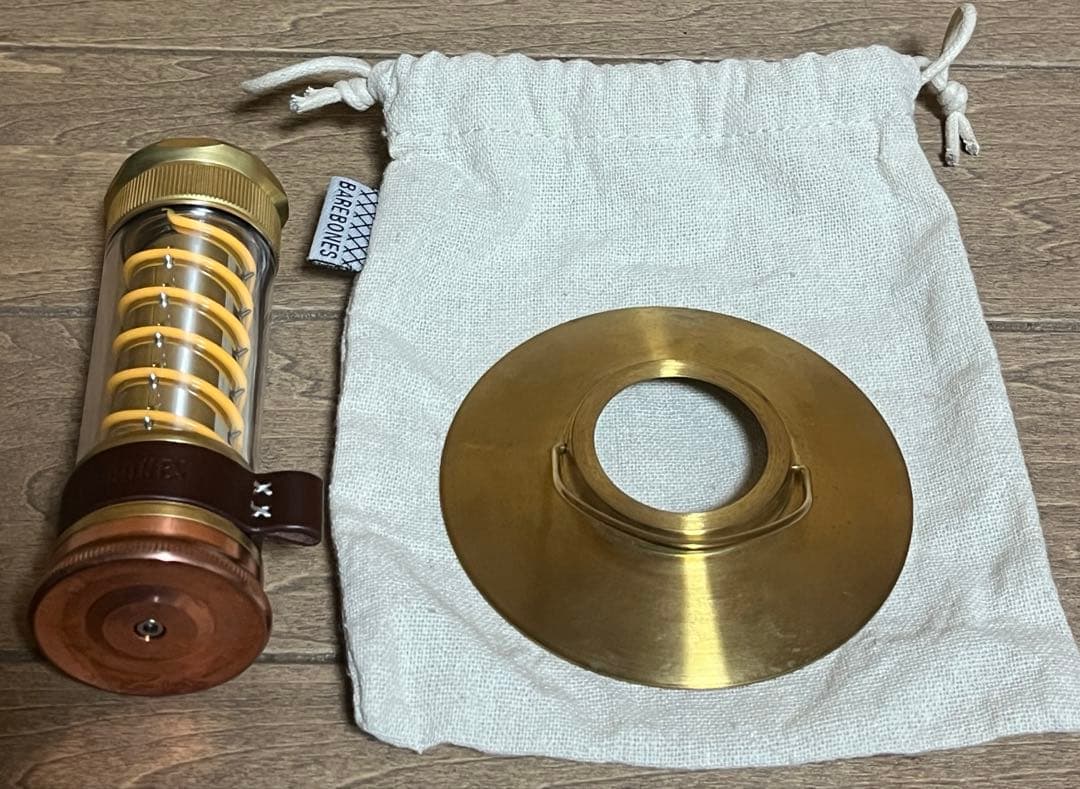 ベアボーンズ リビング　エジソン ライトスティック　シェード付き　①