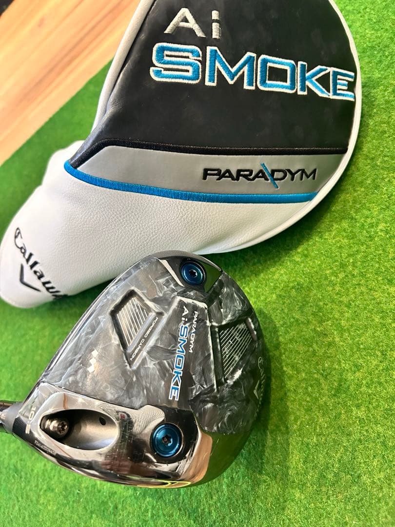 【美品】Aiスモーク◆◆◆ ドライバー10.5° テンセイAV75S カバー付