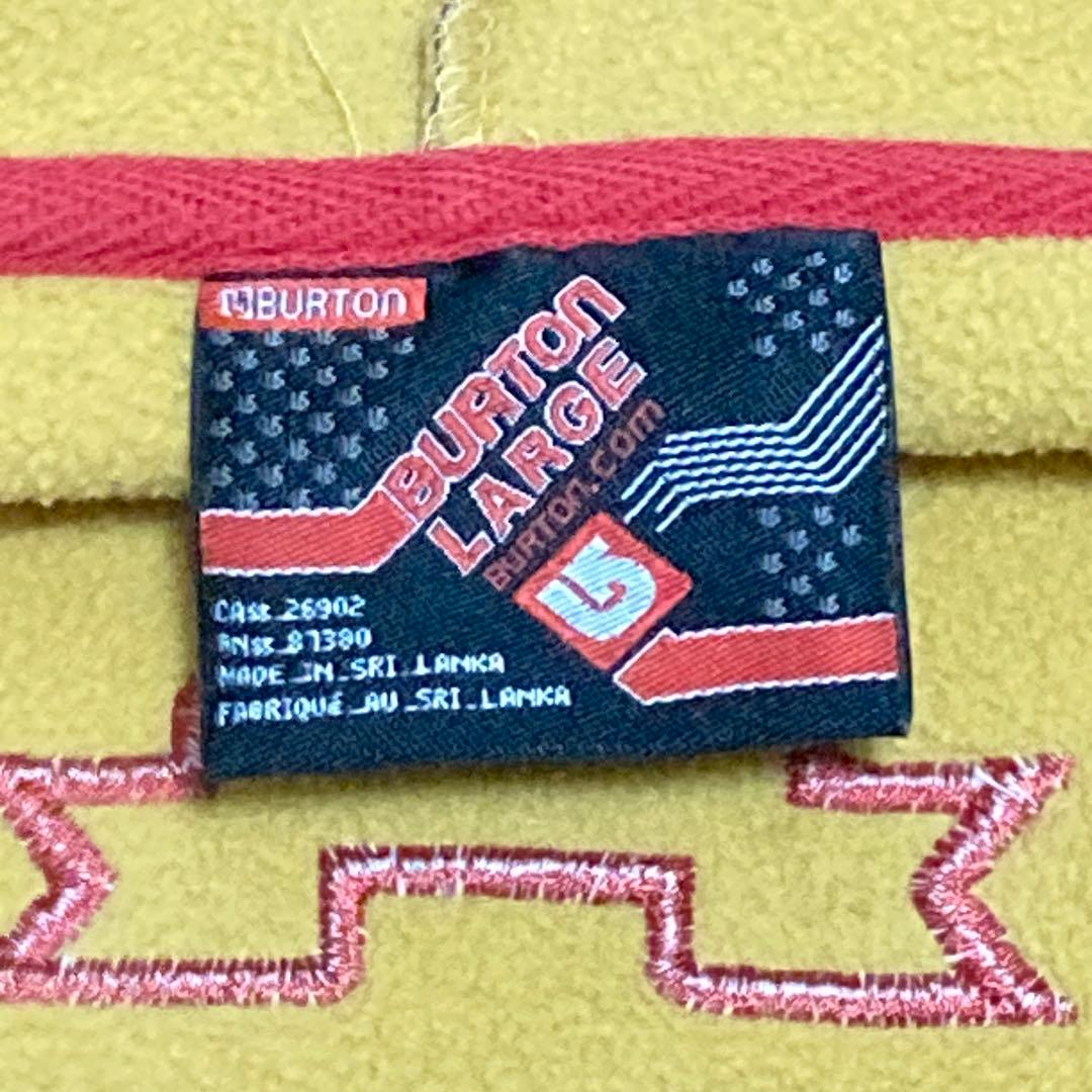 Burton フード付き スノーボードウエア 撥水パーカー チェック柄 Ｌサイズ