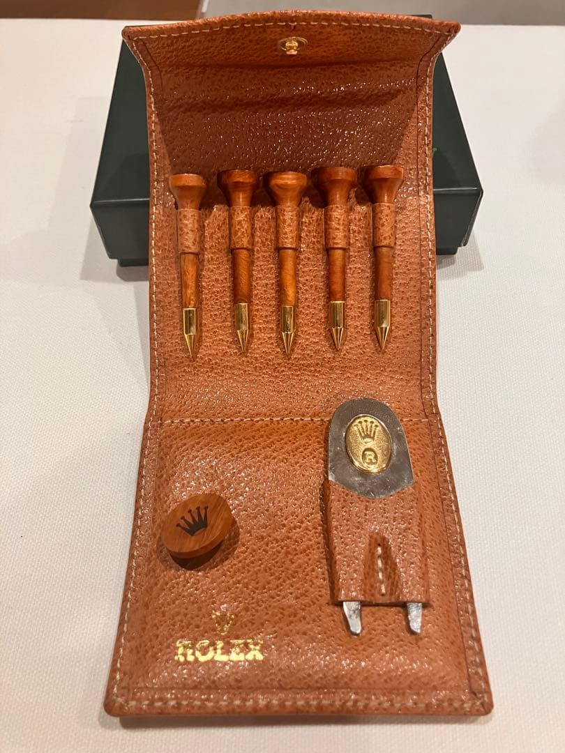 【未使用】ROLEX ノベルティゴルフセット