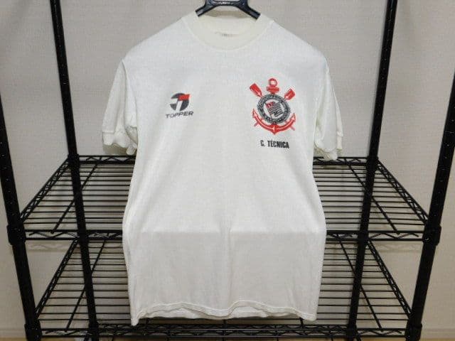 クラブ支給品　1987年 コリンチャンスヘッドコーチシャツ　C. TÉCNICA