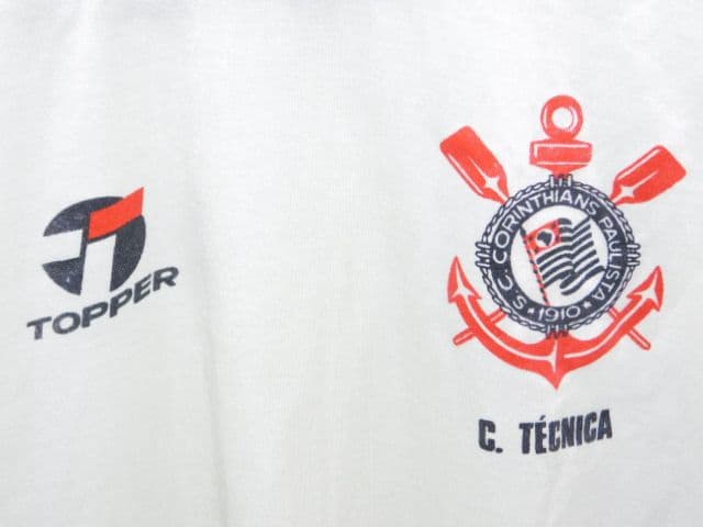 クラブ支給品　1987年 コリンチャンスヘッドコーチシャツ　C. TÉCNICA