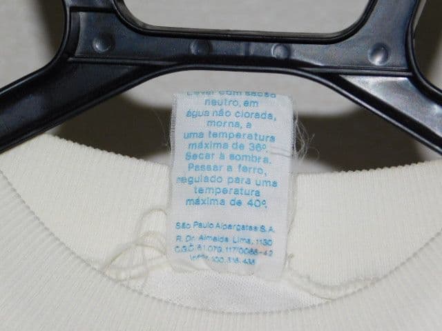 クラブ支給品　1987年 コリンチャンスヘッドコーチシャツ　C. TÉCNICA